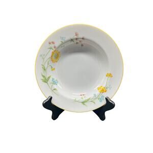 Vintage Diplomat by Sango Larchmont Pattern Soup Bowl Floral Design